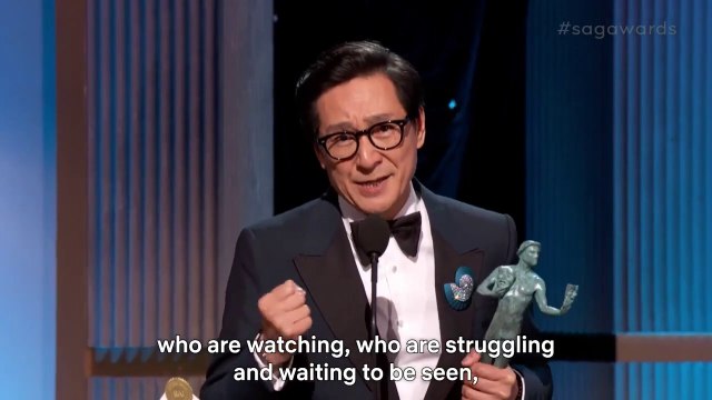 Ke Huy Quan- Award Acceptance Speech - 29th Annual SAG Awards
