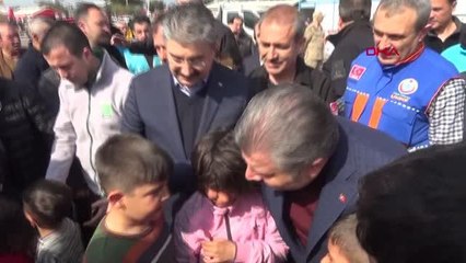 SAĞLIK BAKANI KOCA, OSMANİYE'DE İNCELEMELERDE BULUNDU