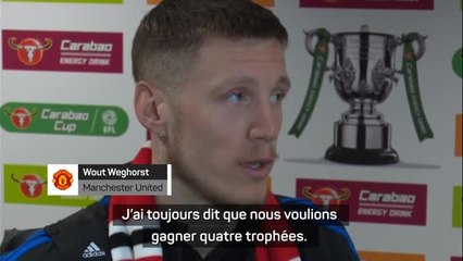 Carabao Cup - Casemiro, Weghorst et Antony heureux de ce premier trophée