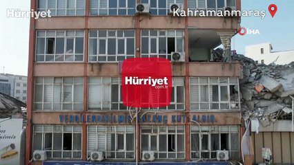 Kahramanmaraş'ta 52 yıl önce yapılan bina ayakta kaldı