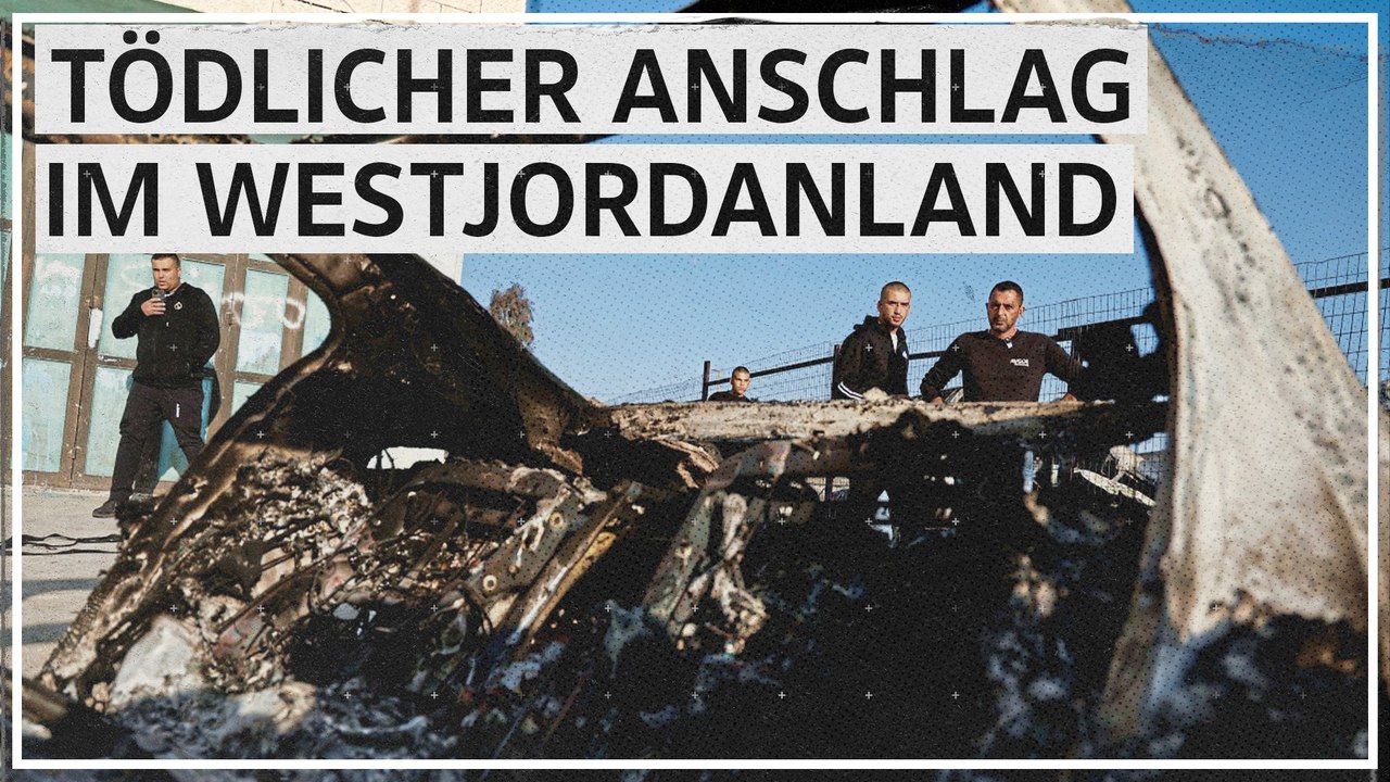 Zwei Israelis bei "terroristischem palästinensischen Angriff" getötet
