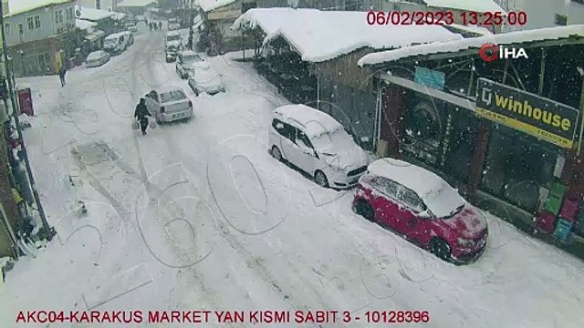 Yeni görüntüler ortaya çıktı! Deprem anı böyle kaydedildi
