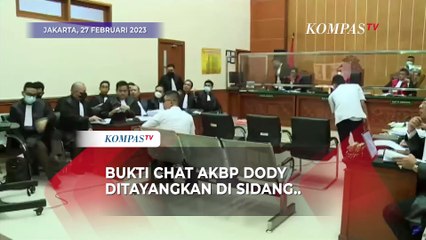 Bukti Chat Teddy Minahasa dan AKBP Dody Diperlihatkan di Persidangan, Begini Isinya