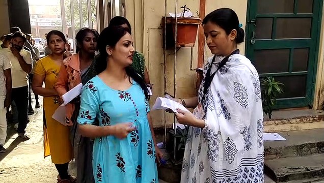 शिक्षक भर्ती परीक्षा का तीसरा दिन आज- पहली पारी में संस्कृत विषय लेवल टू की हुई परीक्षा राजधानी जयपुर में 91.24 फीसदी अभ्यार्थी हुए परीक्षा में शामिल