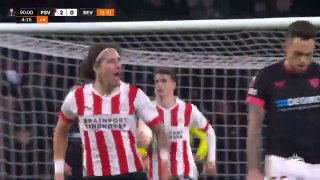PSV vs Sevilla 2-0 /  Europa League