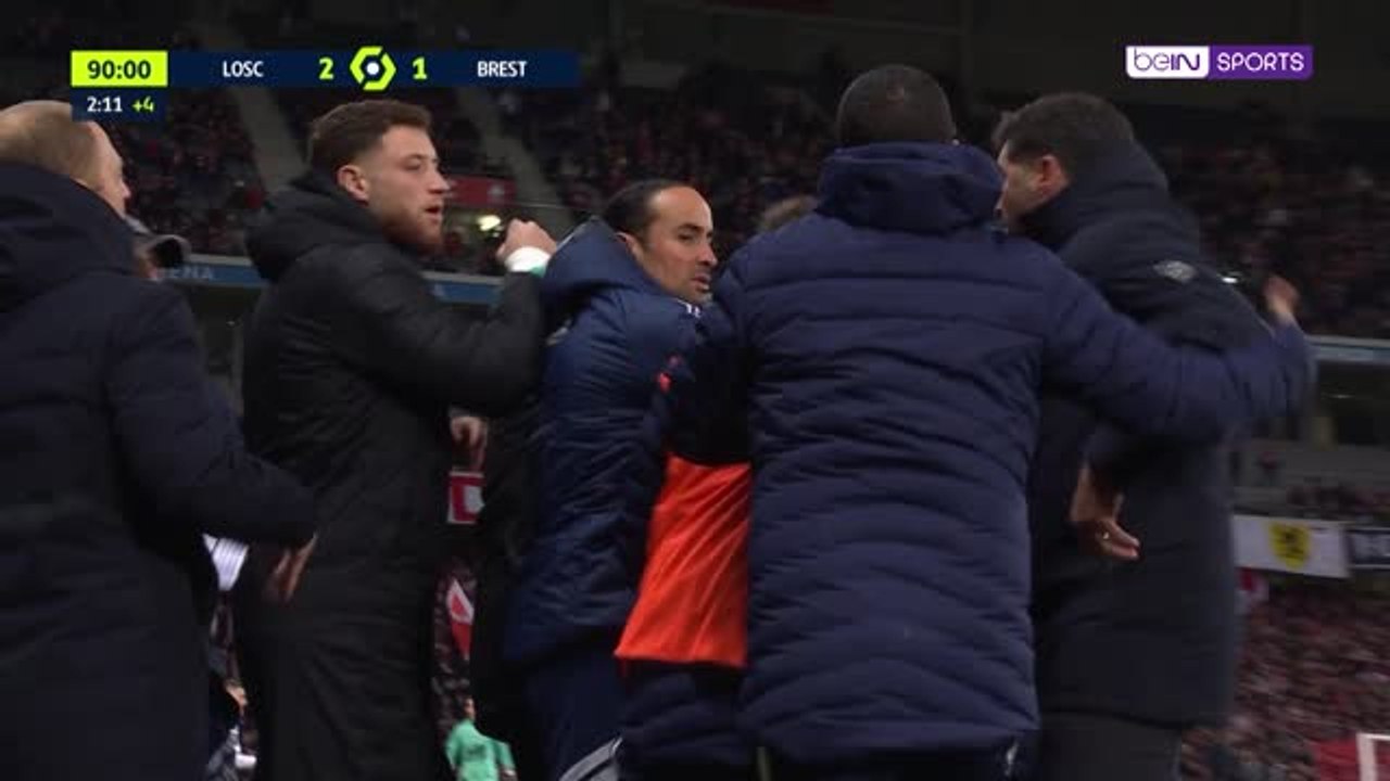 Highlights: Trainer sieht Rot bei Lille-Sieg