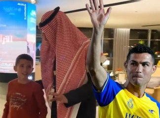 الطفل السوري الناجي من الزلزال يصل الرياض لتحقيق حلمه ومقابلة رونالدو
