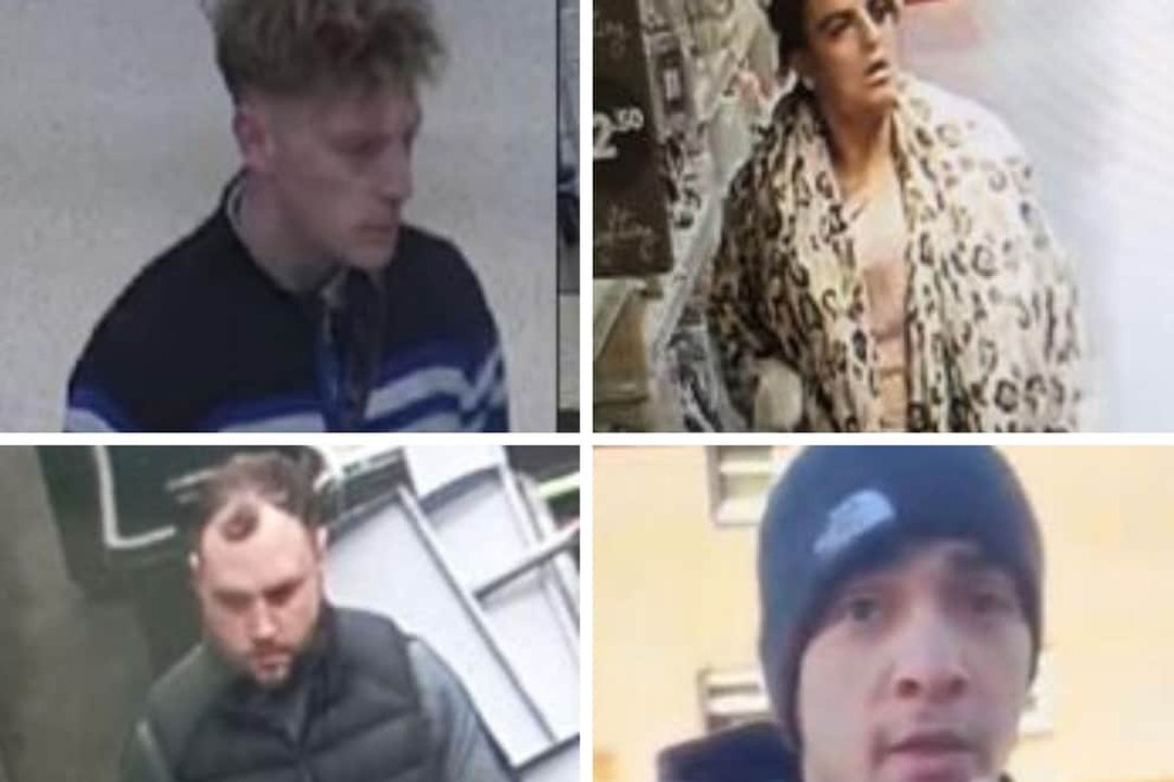 Leeds headlines 27 February: West Yorkshire Police are asking for the public’s help in tracing these people caught on camera in Leeds.