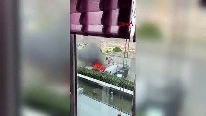14 yaşındaki çocuğun çakmakla oyunu kötü bitti! 3 araç yandı