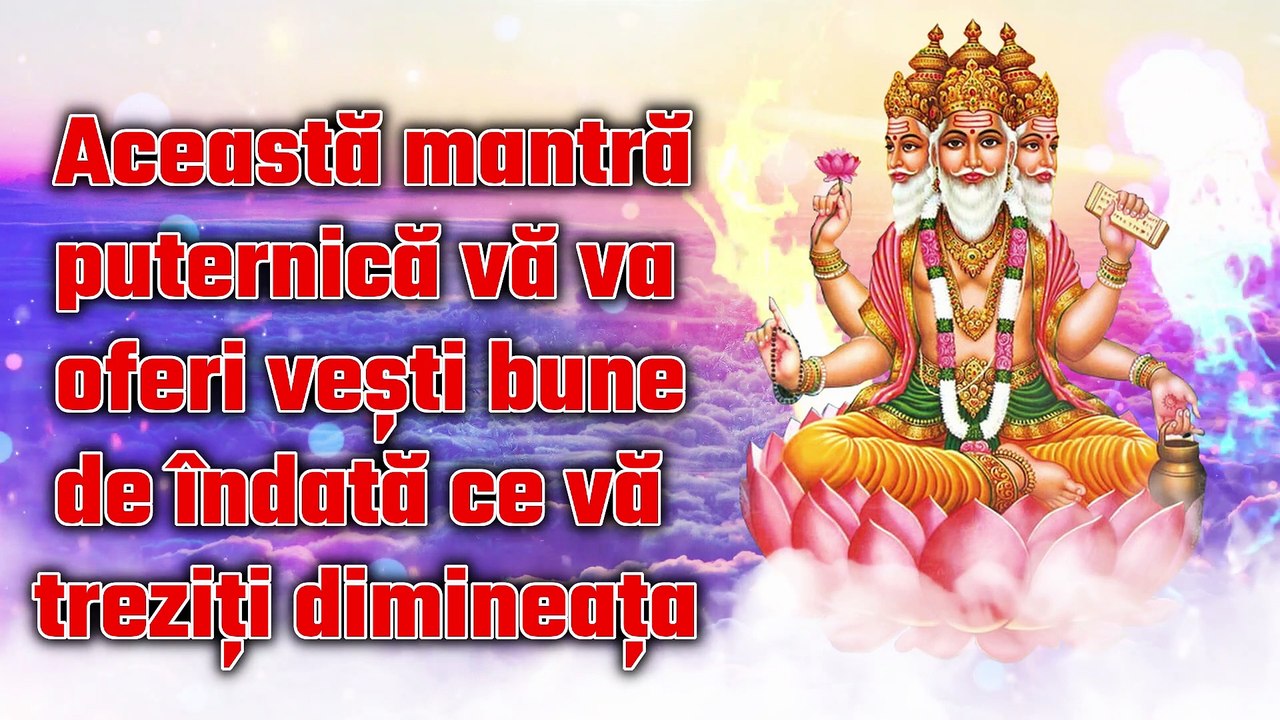 Această mantră puternică vă va oferi vești bune de îndată ce vă treziți dimineața