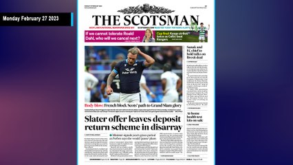 The Scotsman Bulletin Monday February 27 2023 #Stormont #NorthernIreland #Brexit
