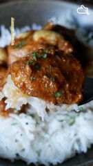 Poulet korma aux épices indiennes, yaourt et ail (Inde)