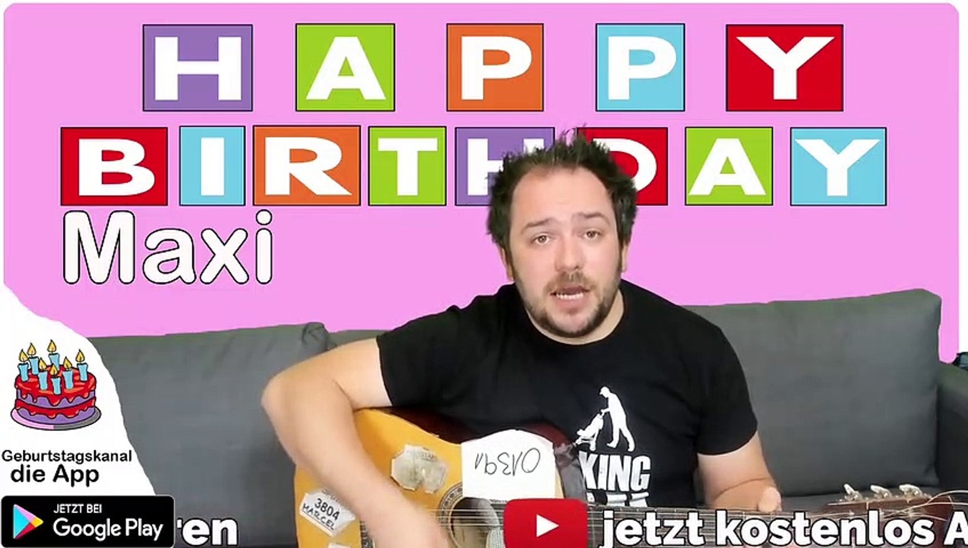 Happy Birthday, Maxi! Geburtstagsgrüße an Maxi - video Dailymotion