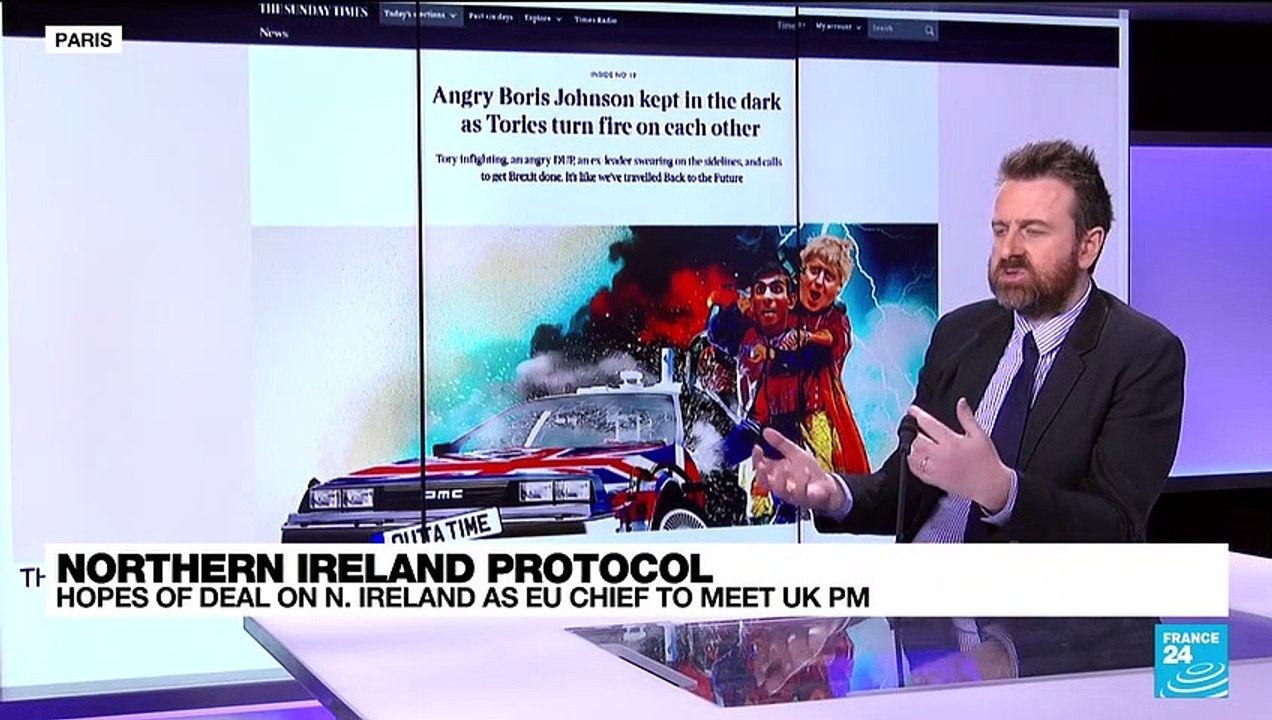 UK and EU eye deal over post-Brexit trade in Nothern Ireland