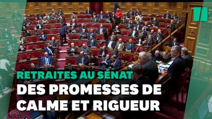 Video herunterladen: Réforme de retraites : comment les sénateurs promettent de ne pas reproduire le chaos à l'Assemblée