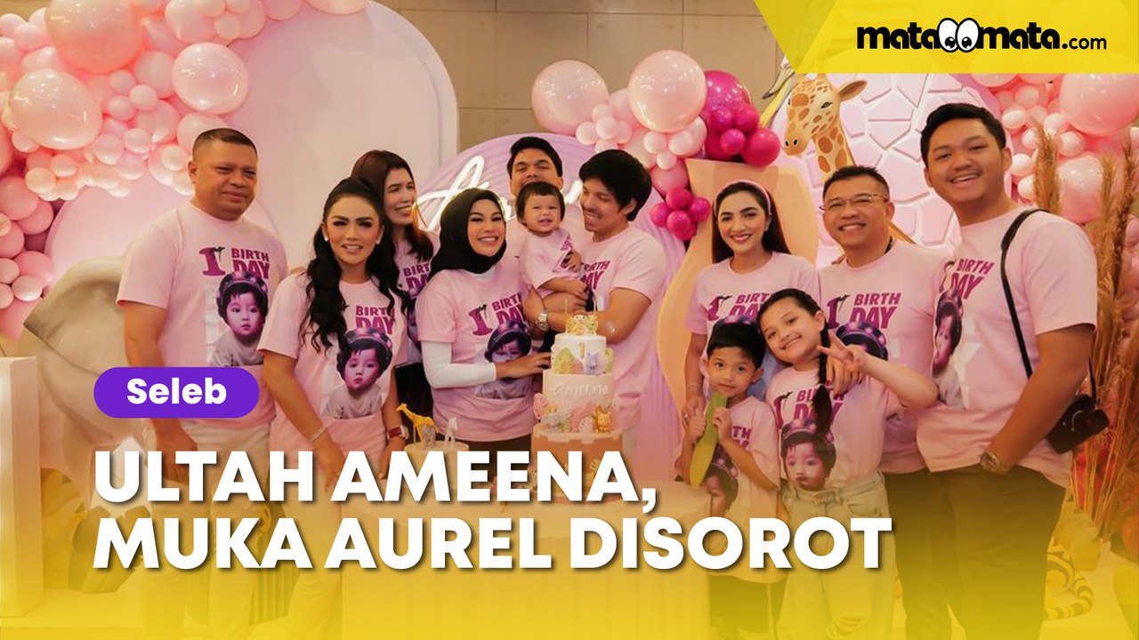 Lenggogeni Faruk Gak Nongol di Ultah Ameena, Muka Senyum Aurel Hermansyah Disorot: Bahagia Tanpa Mertua?