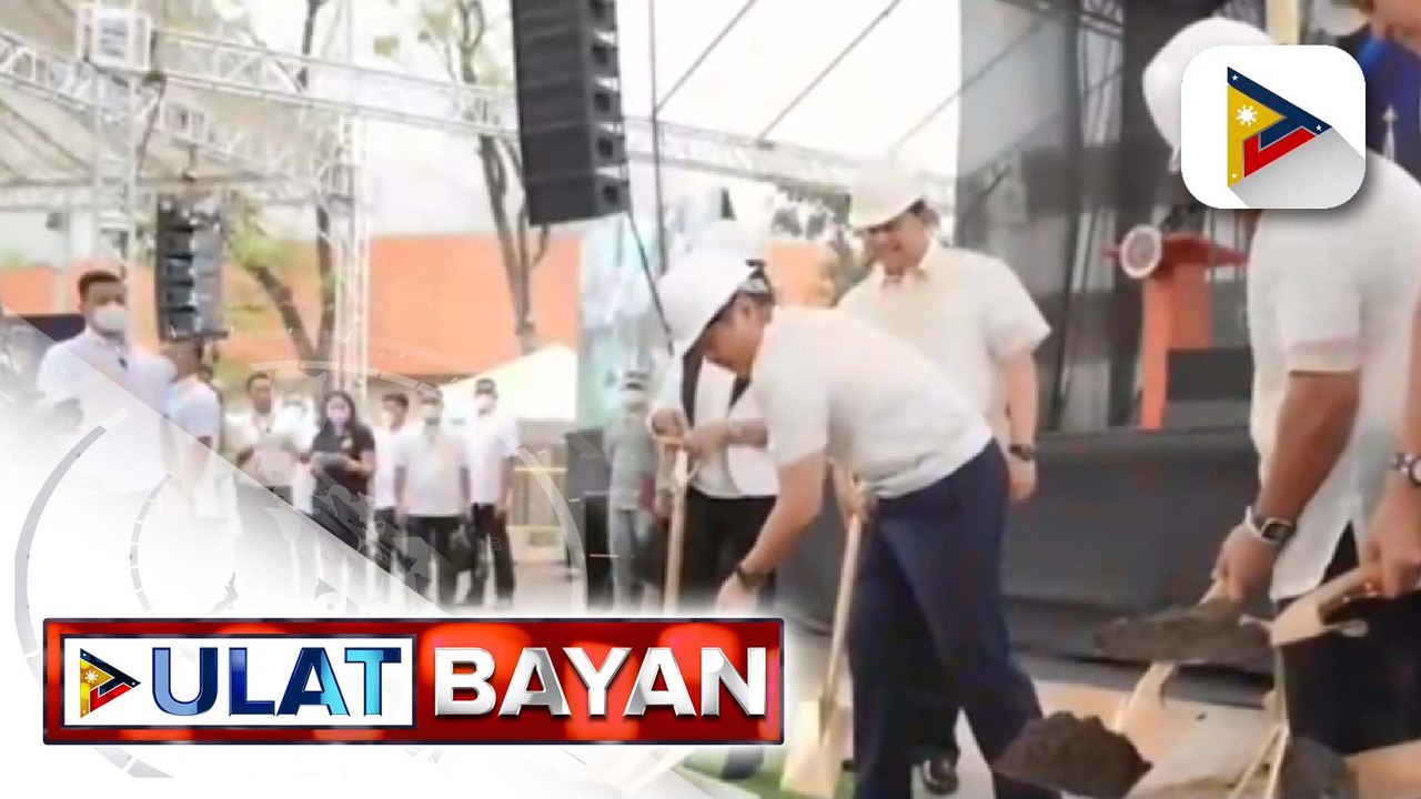 Groundbreaking ceremony para sa kauna-unahang Bus Rapid Transit System sa bansa, pinangunahan ni PBBM