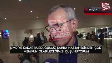 Belçika Sağlık Bakanı Vandenbroucke: Hatay'da 1500'den fazla hastayı tedavi ettik