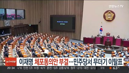 이재명 체포동의안 부결…민주당서 무더기 이탈표