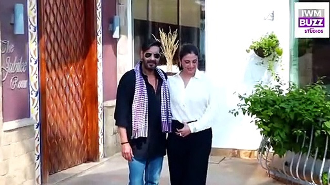 Ajay Devgn And Tabu Promote Their Upcoming Film Bholaa