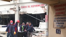 Kahramanmaraş'ta ağır hasarlı fabrikaya giren işçiler, enkaz altında kaldı
