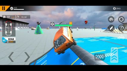 Car crashing car dazzzz dazzzz car broken car for kids videos