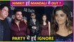 Nimrit Kaur Maintains Distance From Mandali In Bigg Bos 16 Grand Party | Shiv, MC Stan, Sumbul