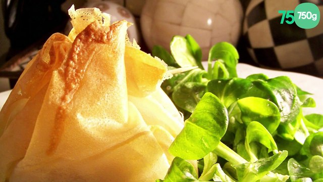 Croustillants truite fumée Saint-Jacques