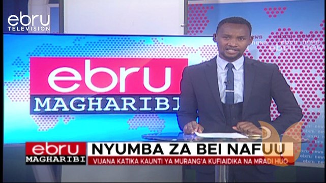 Nyumba Za Bei Nafuu: Vijana Katika Kaunti Ya Murang'a Kufiaidika Na Mradi Huo