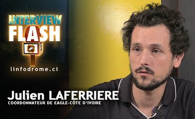Lutte contre le trafic d'espèces sauvages protégées : le coordonnateur  Eagle-CI ,Julien Laferriere fait le bilan