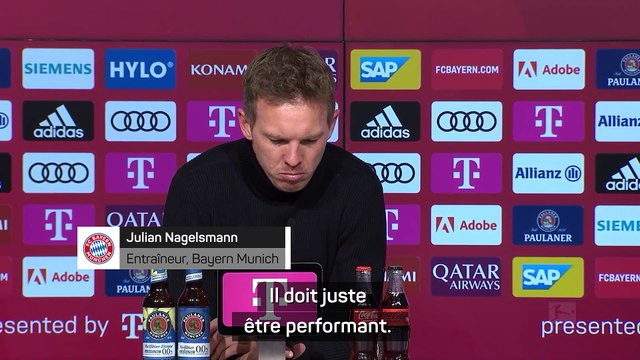 Julian Nagelsmann : “Coman est l’un des deux ou trois meilleurs joueurs de côté au monde”