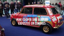 Carros clássicos dos Beatles expostos em Londres