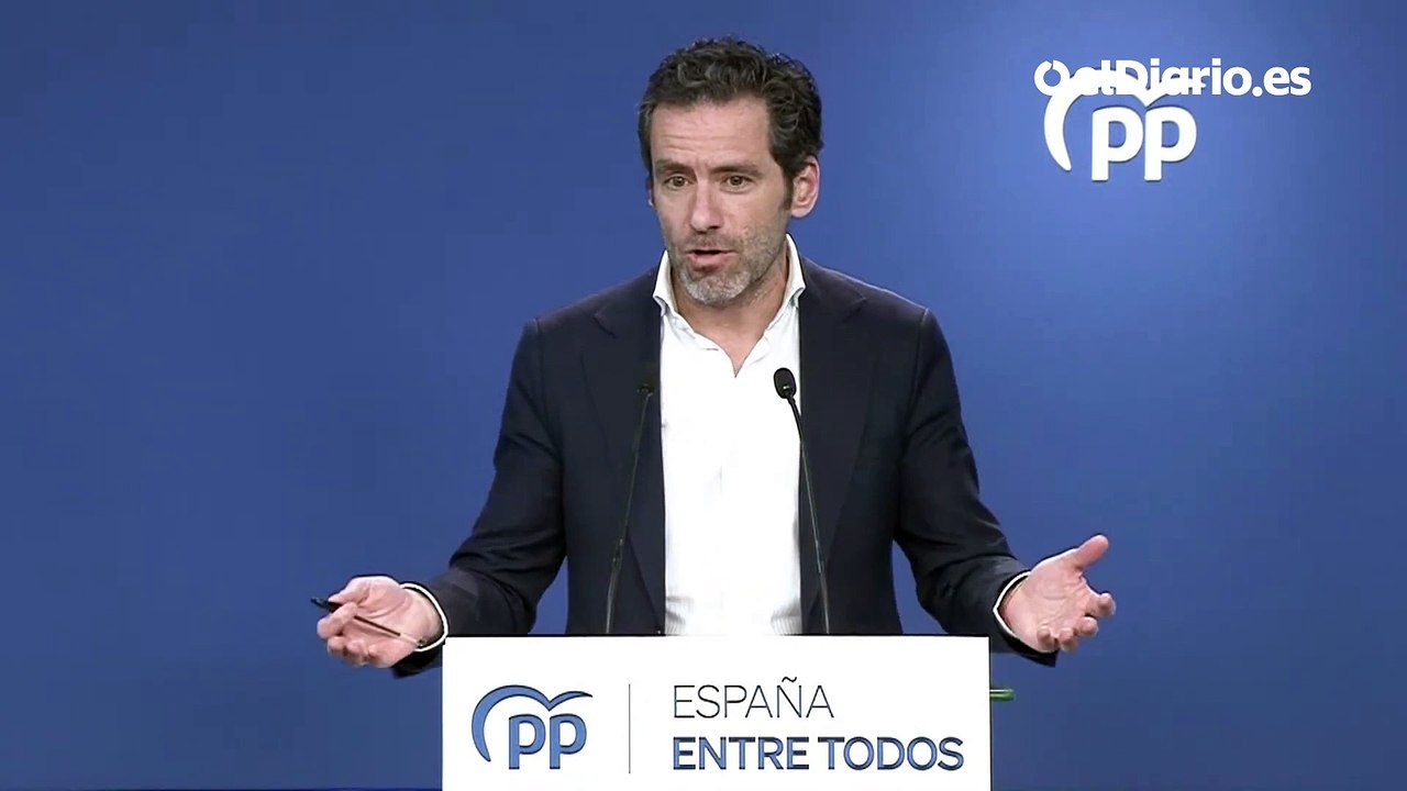 El PP planta a Abascal en la moción de censura y acusa a Vox de “salir al rescate” de Sánchez y su “Gobierno en llamas”