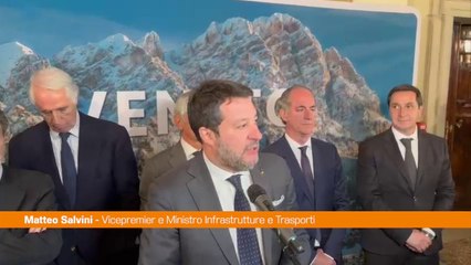 Milano-Cortina, Salvini "Corriamo per realizzare i cantieri"