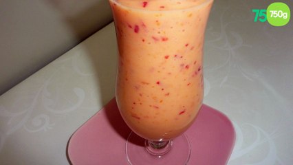Smoothie fraîcheur nectarine abricot