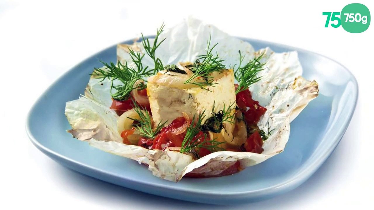 Tofu en papillote