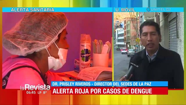 Sedes de La Paz reporta más de 300 casos de dengue, 80 con “signos de alarma”