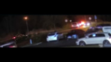 Shocking CCTV Footage of Car Used in Attempted Murder of Detective Chief Inspector John Caldwell 🚔