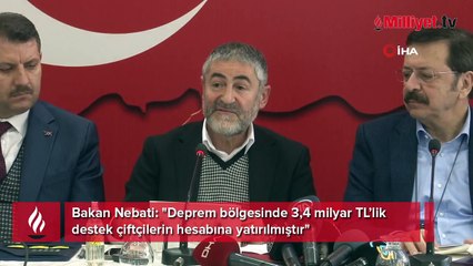 Bakan Nebati deprem bölgesinde! Yeni tedbirleri açıkladı