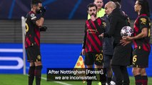 No complaints from Guardiola over City's form