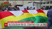 Bloquean en La Paz para exigir que el Gobierno gestione tránsito de camiones varados 55 días en frontera con Perú