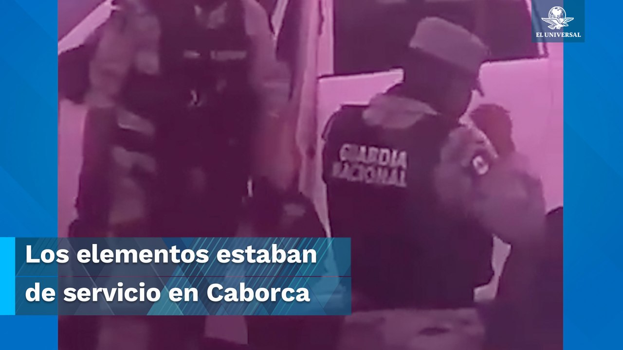 Elementos de la Guardia Nacional son captados i...