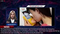Creepy fake mouth lets you KISS your partner from anywhere in the world - 1breakingnews.com