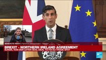 UK parliament will get a vote on new Northern Ireland deal, Sunak said