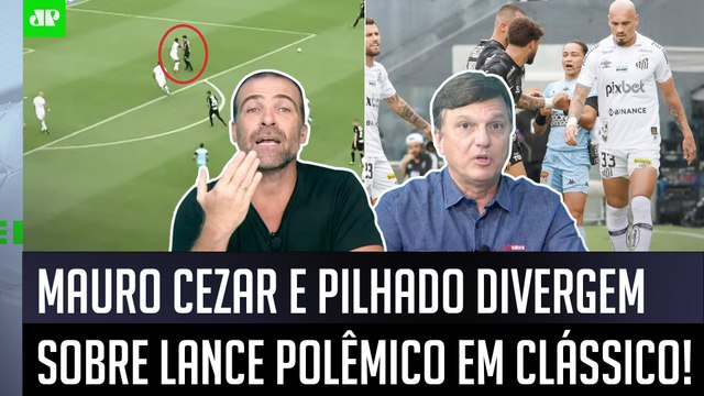 QUE DEBATE! ISSO NÃO IMPORTA! O BIZARRO MESMO foi... Mauro Cezar e Pilhado DIVERGEM!