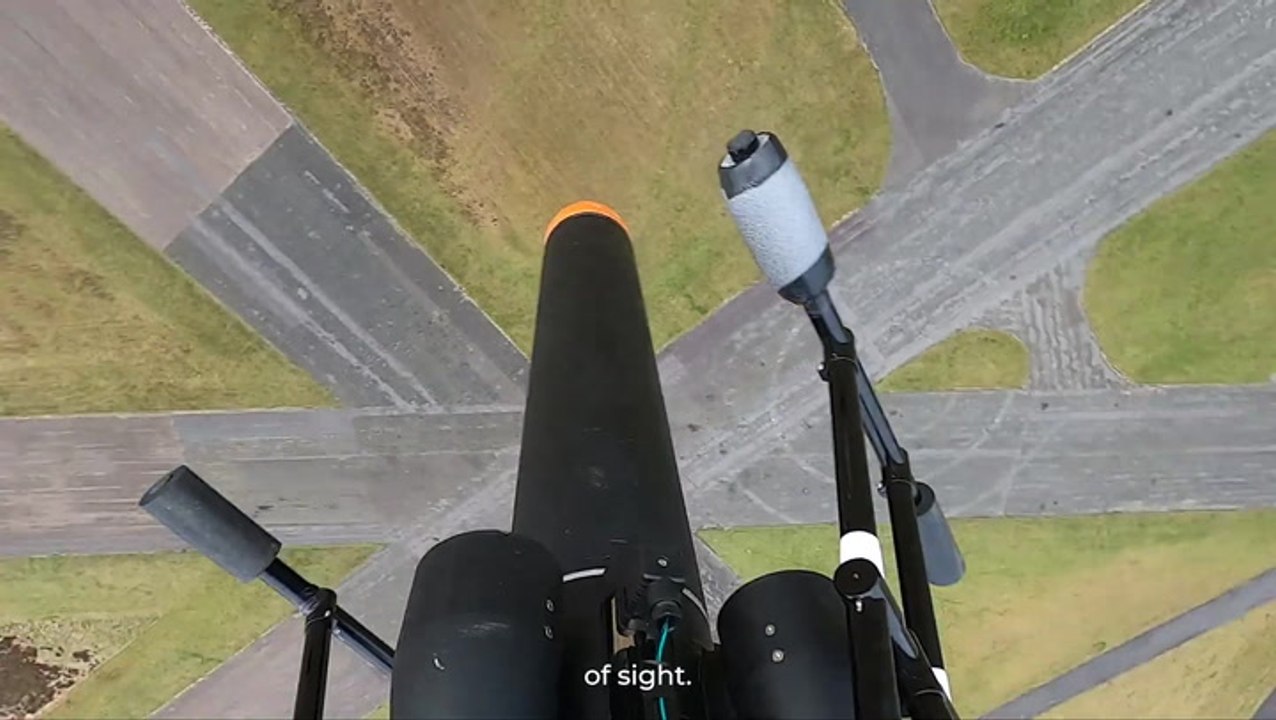 Microgravity Drop Pod Deployed From Drone Over UK