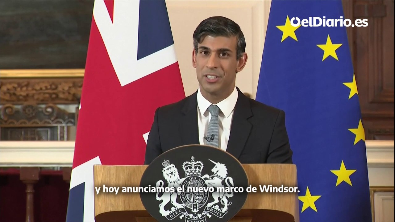 La UE y Reino Unido sellan la paz en Irlanda del Norte con un nuevo acuerdo tras el Brexit