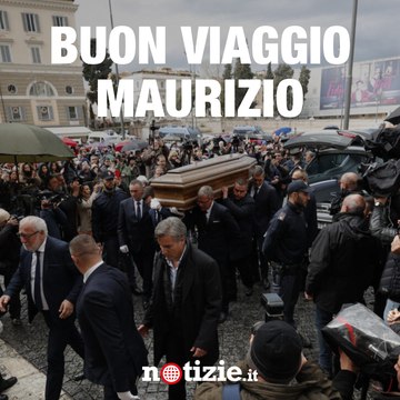 Funerali Maurizio Costanzo: tantissime persone per l'addio al conduttore