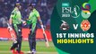 1st Innings Highlights | Lahore Qalandars vs Islamabad United | Match 16 | HBL PSL 8 | MI2T