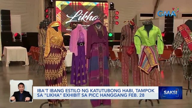 Iba't ibang estilo ng katutubong habi, tampok sa Likha exhibit sa PICC hanggang Feb. 28 | Saksi